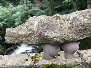 Sculpture à Besse (63)