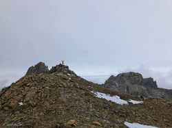 Au col de la Nova (2729 m)
