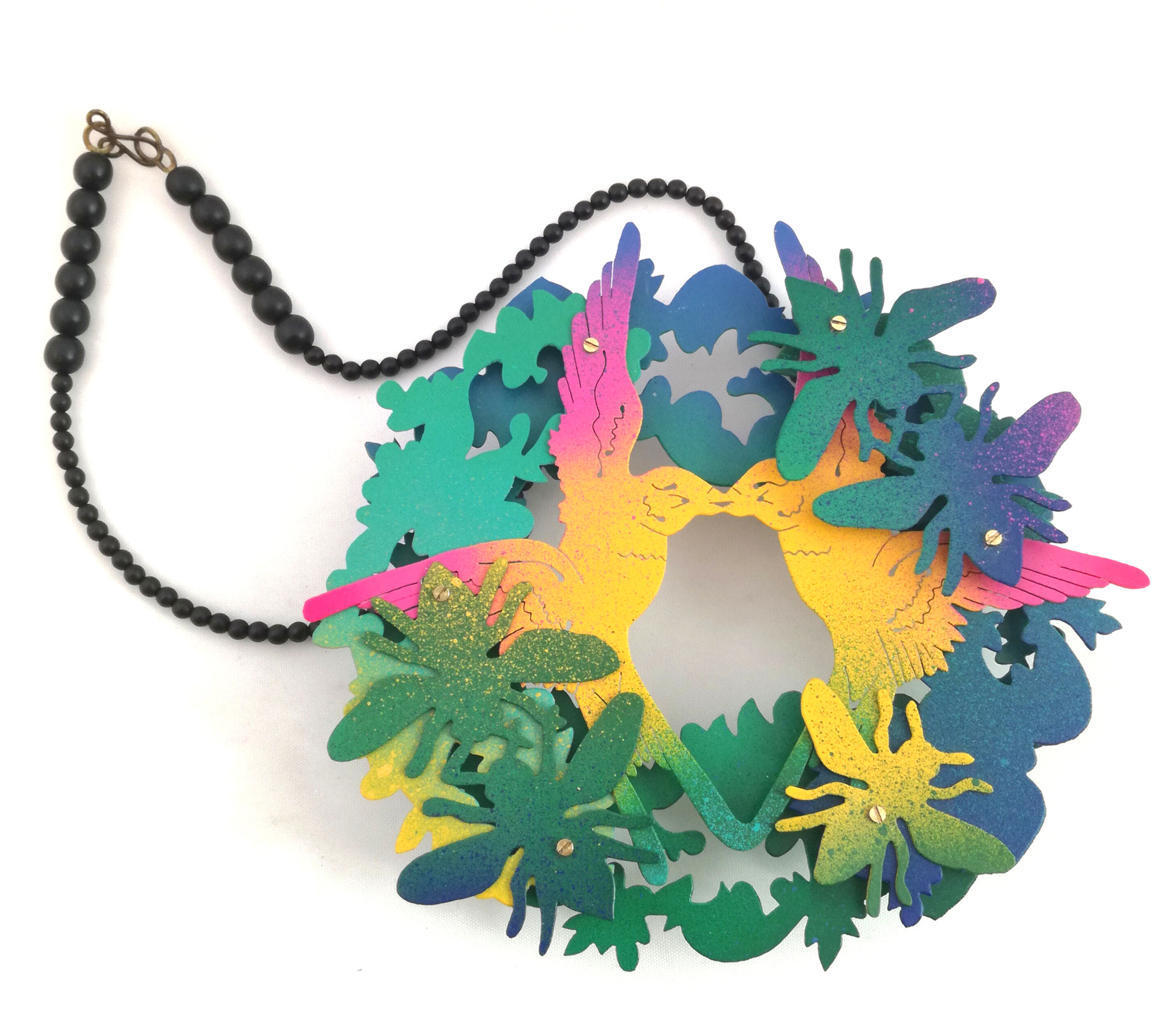 ANNA TALBOT | Colar Kissing Birds