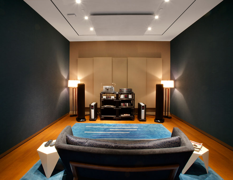 The Harmonious Symphony: The Acoustic Role in Music Listening Theaters