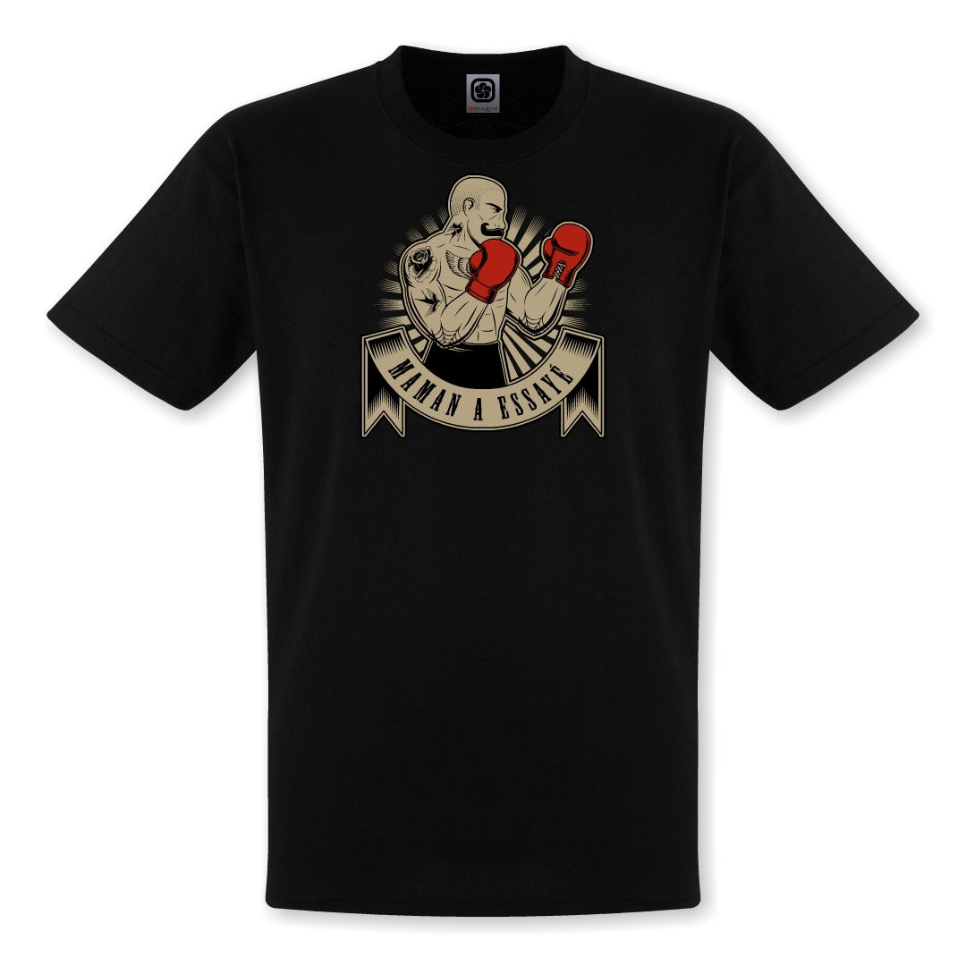 Maman a Essayé Black T-Shirt