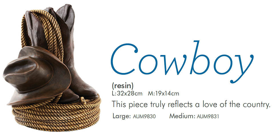 Cowboy Urn