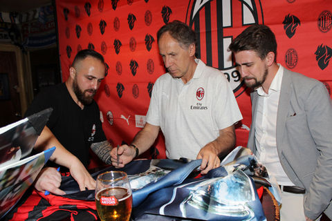 Franco Baresi and AC Milan Club NYC, July 2019.