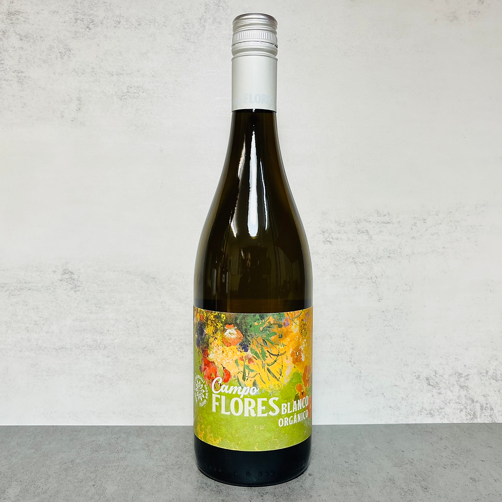 Campo Flores Blanco Organica
