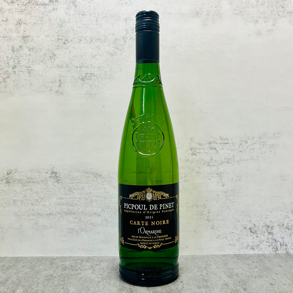 Cave de l’Ormarine ‘Carte Noire’, Picpoul de Pinet