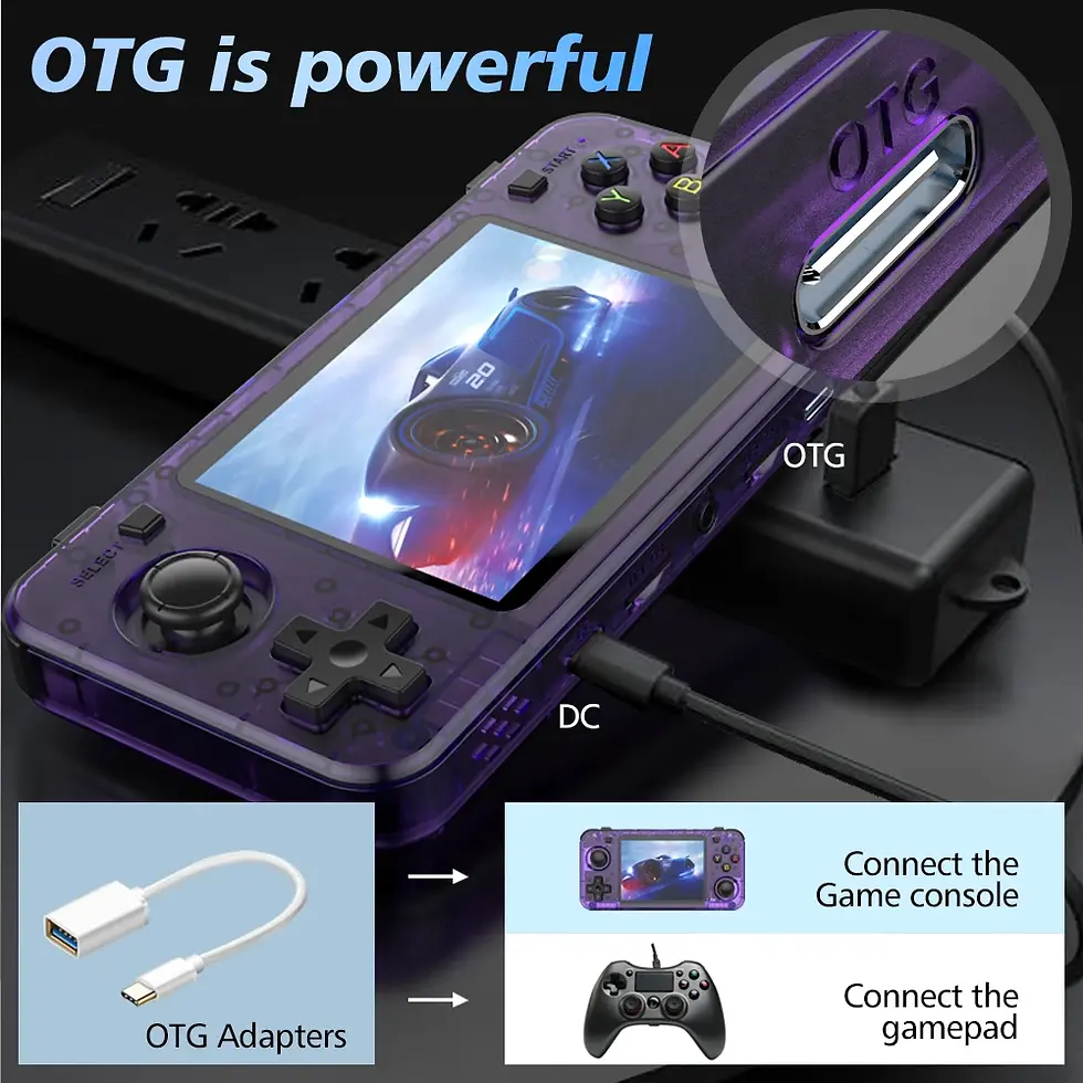 Thumbnail: PocketNova R36 - 3.5” Retro Gaming Handheld