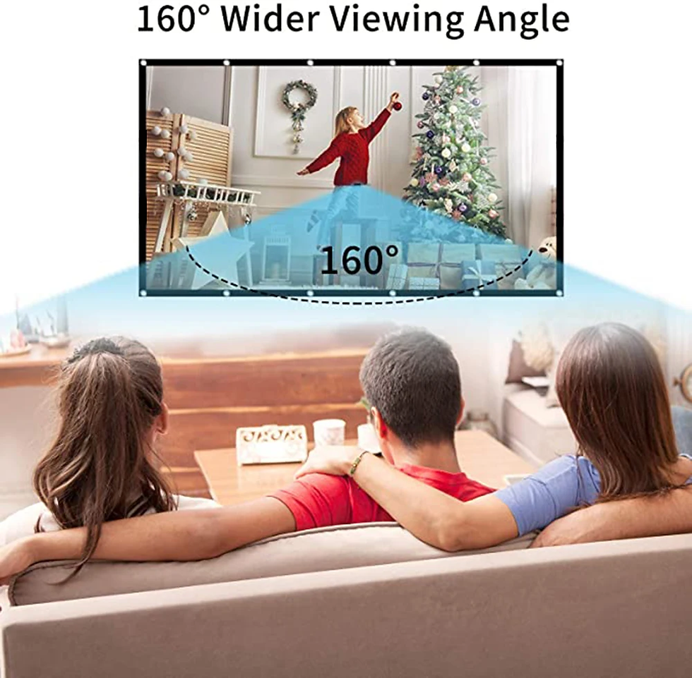 Thumbnail: Foldable Projection Screen - Ultra HD Projection Curtain Screen