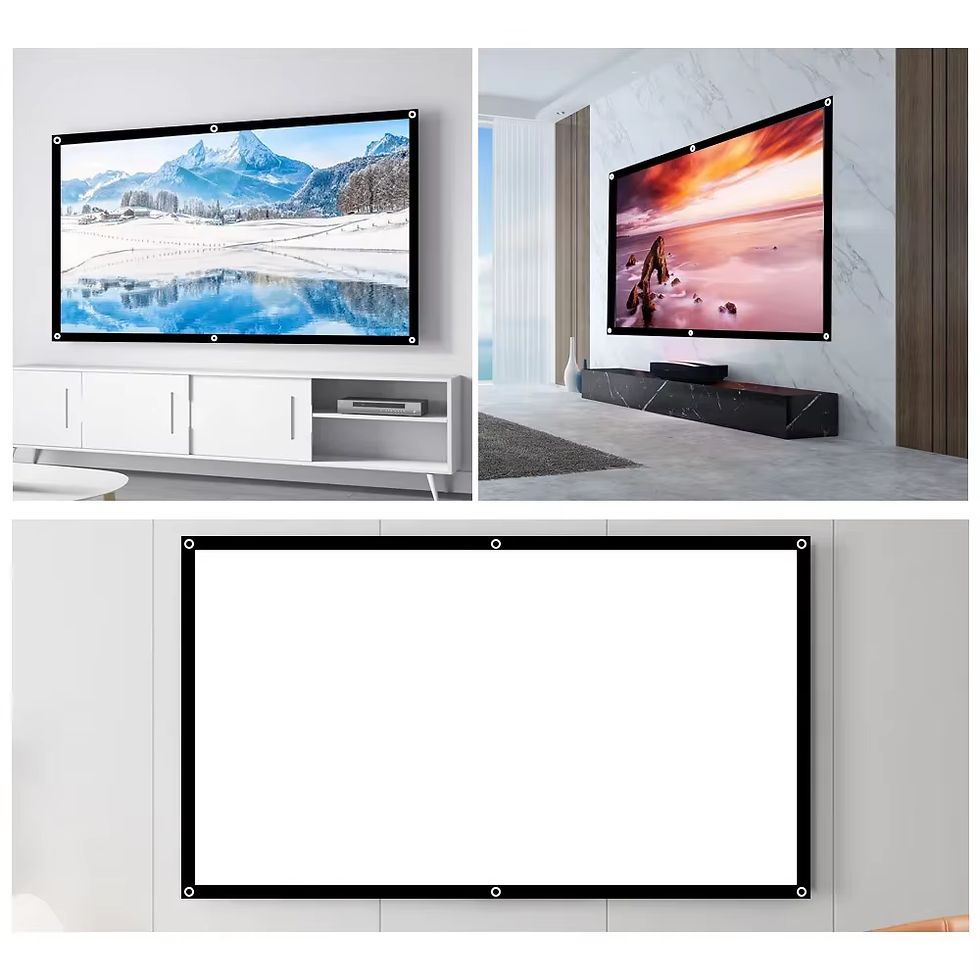 Thumbnail: Foldable Projection Screen - Ultra HD Projection Curtain Screen