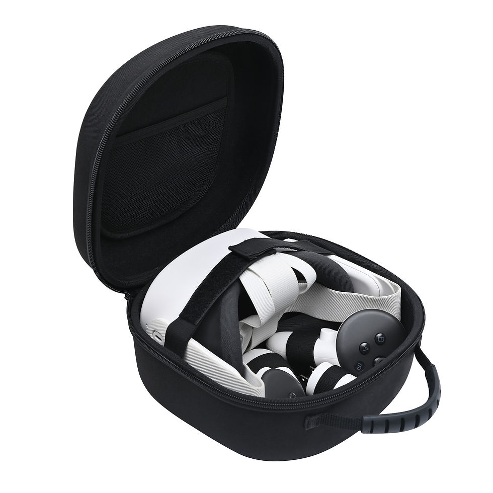 Thumbnail: Hard Carrying Case Compatible with Oculus Meta Quest 3S/Quest 3/Quest 2 VR Heads