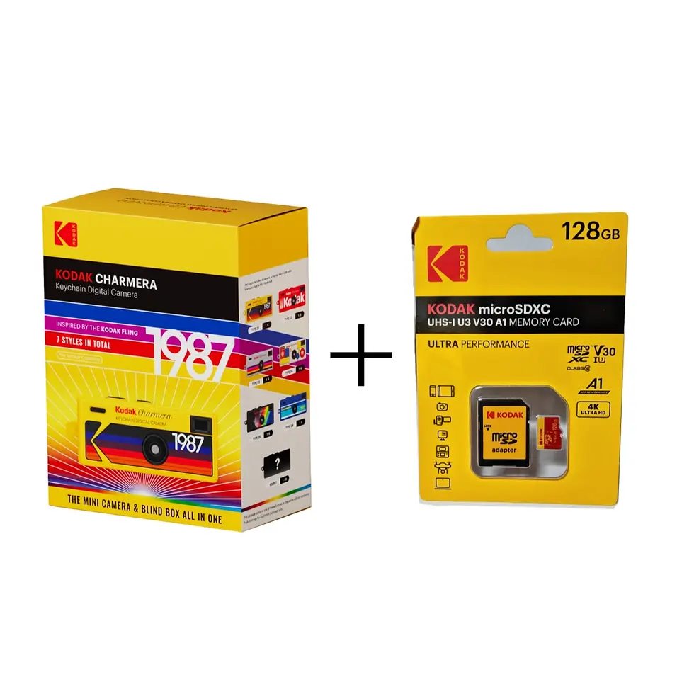 Thumbnail: Kodak Charmera Keychain - Retro Mini Digital Camera