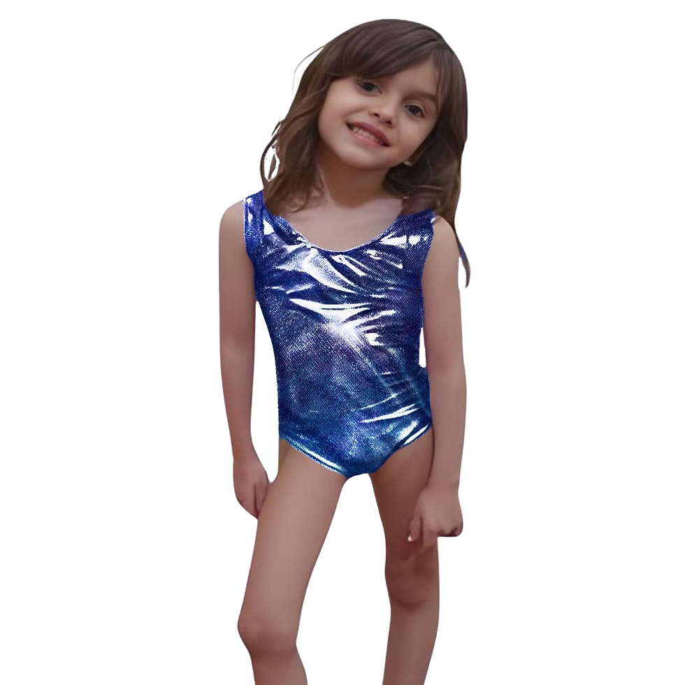 Miniatura: Body Metalizado Infantil