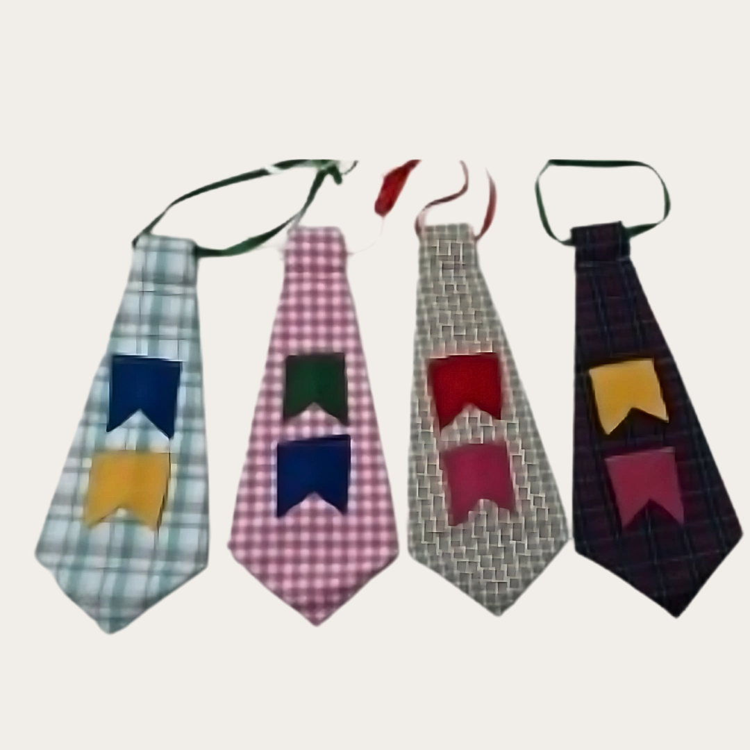 Gravata Junina Estampa Xadrez