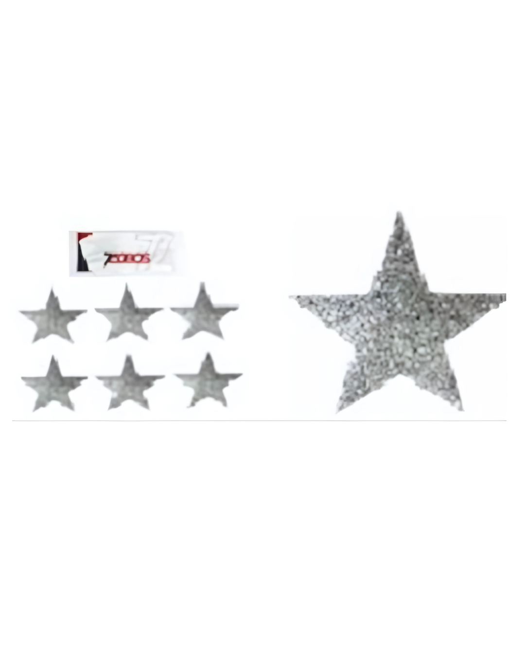 Kit Estrela Glitter Eva