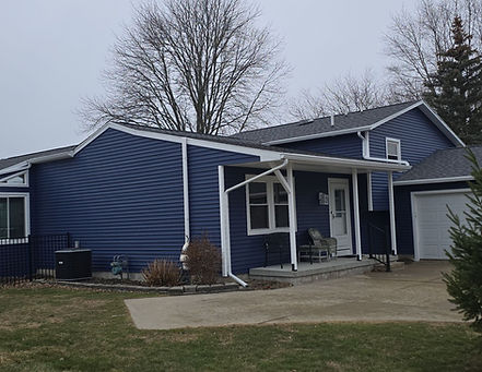 porch extention and siding after