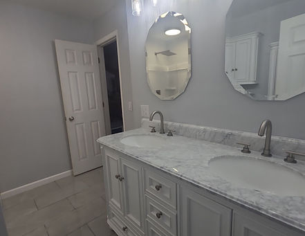 Bathrooms after