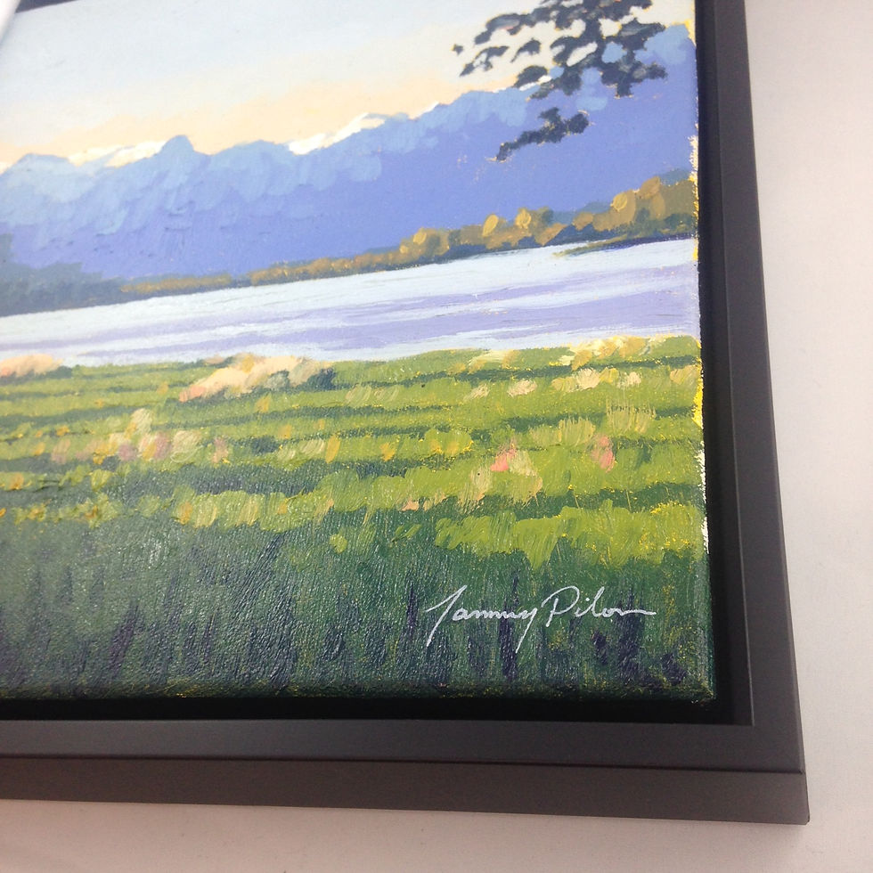 Thumbnail: Pitt River at Dusk