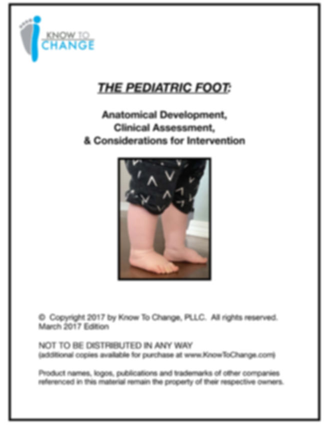 The Pediatric Foot (PDF)