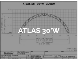 Dôme Britespan ATLAS 30' W