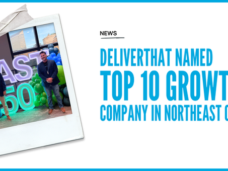 DeliverThat Named Top 10 on Crain’s Cleveland Fast 50 List