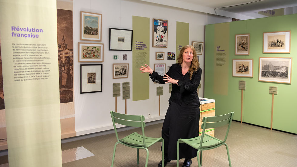 Visite avec Ludivine Bantigny, commissaire de l'exposition