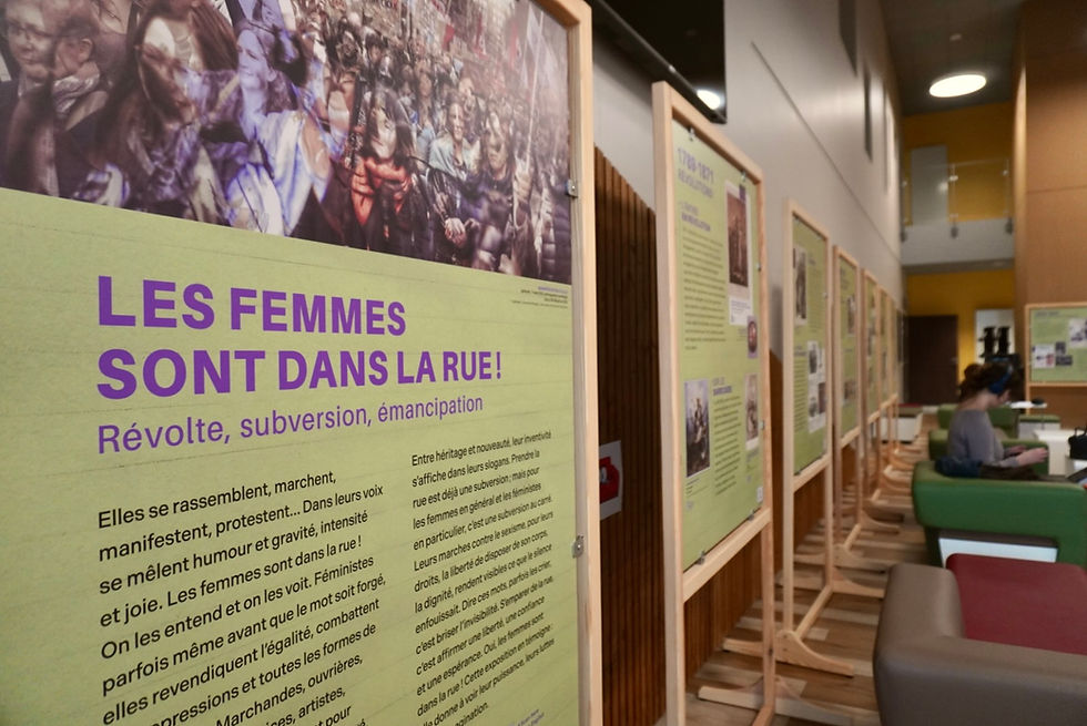 [CHOLET] Conférence - visite guidée « Les femmes sont dans la rue ! »