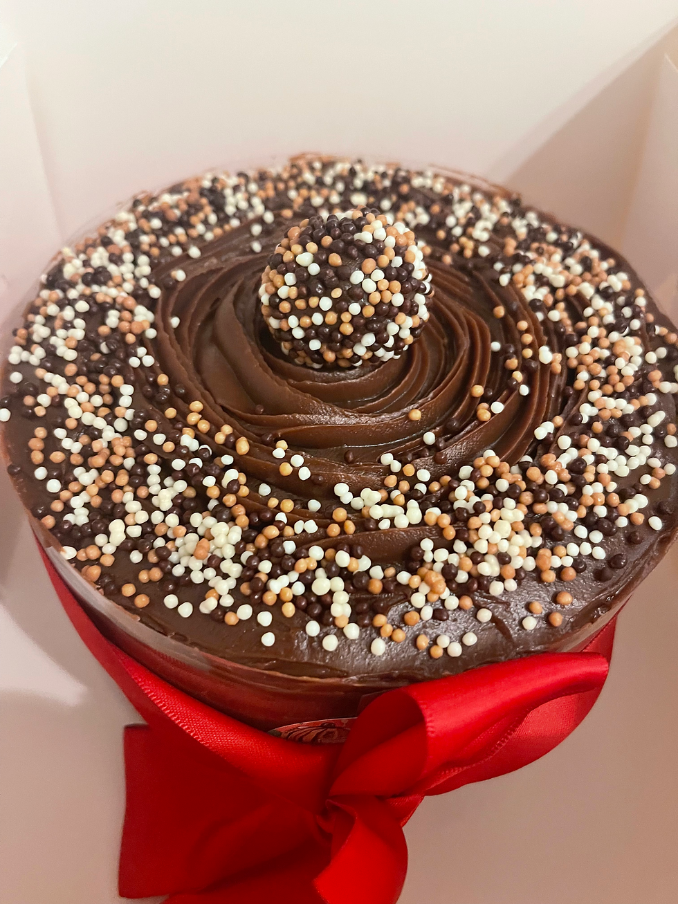 Thumbnail: 6" Small Brigadeiro Cake