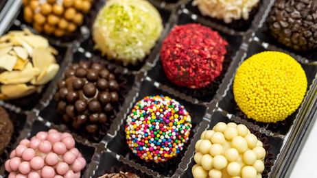 Caixa de brigadeiro