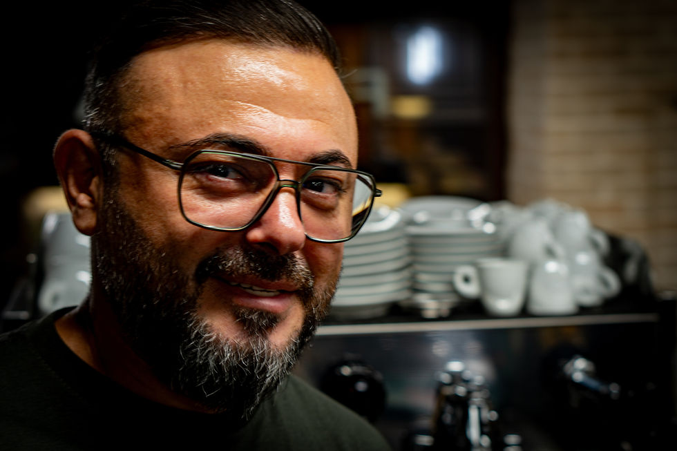 Mehmet Mustakli, Inhaber und Gastgeber im Restaurant Felicità