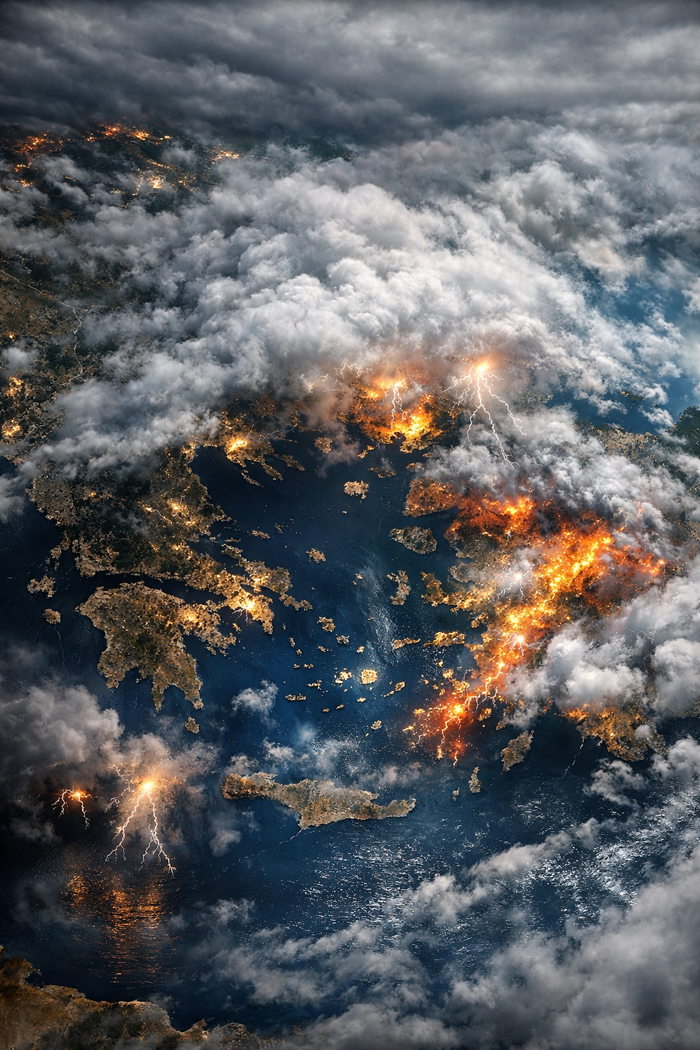 Εβδομάδα έντονης κακοκαιρίας: Τρία διαδοχικά συστήματα δοκιμάζουν αντοχές και υποδομές