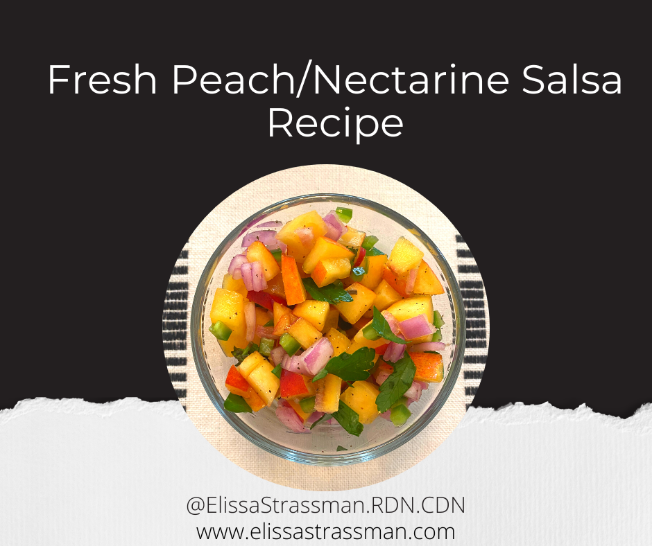 Fresh Peach or Nectarine Salsa, Fresh Peach or Nectarine Salsa Recipe