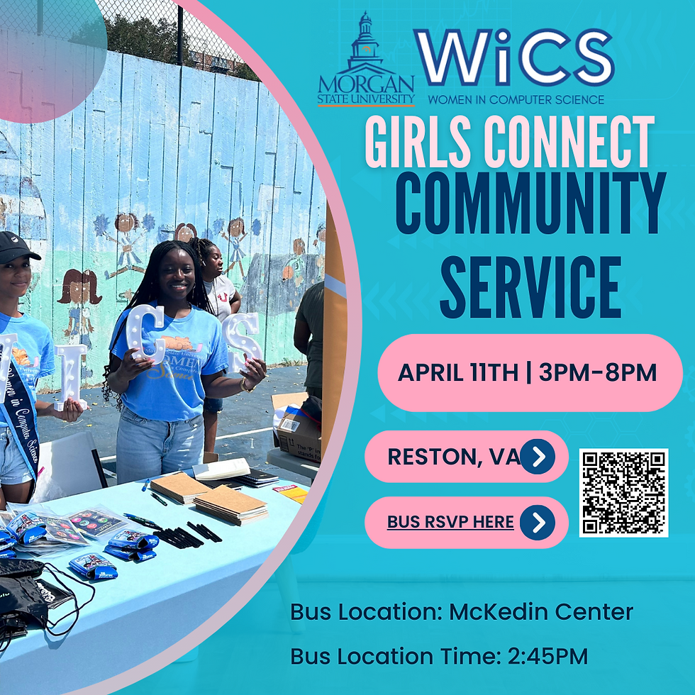 WiCS X CACI Girls In Technology Community Service