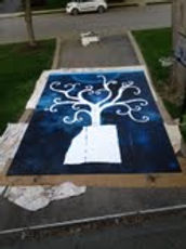 making man kind gratitude mural