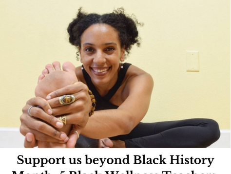 Support us beyond Black History Month: 5 Black Wellness Teachers & Creators you Should Follow