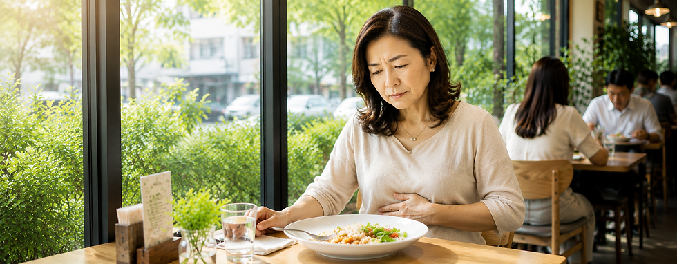 吃不多卻一直脹氣?夏天胃口變差、肚子總是脹脹的,問題可能不只是飲食