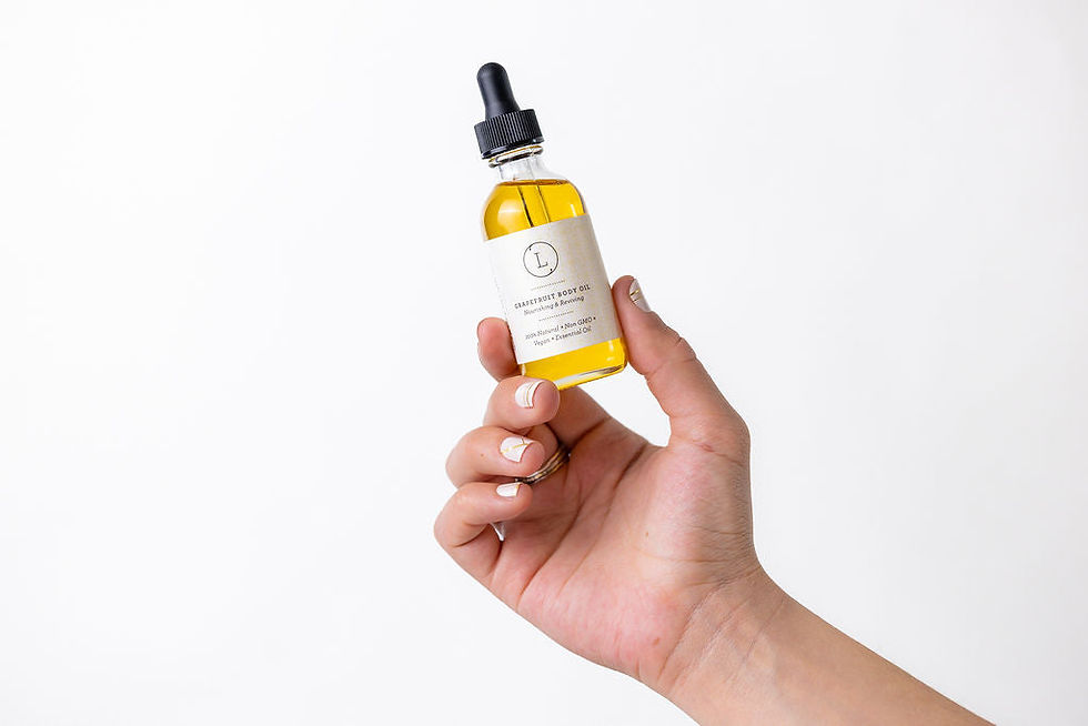 Thumbnail: Natural Body Oil, Grapefruit Moisturizing Body Oil