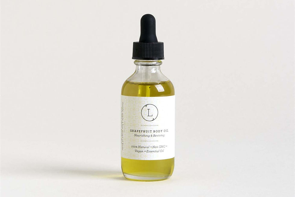 Thumbnail: Natural Body Oil with CBD, Grapefruit Moisturizing Body Oil (THC free)