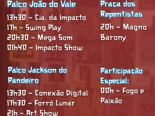 ESSE FIM DE SEMANA! AQUI NA SUA FEIRA!