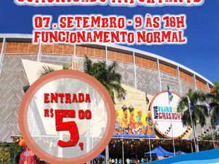 Feriado de 7 de setembro - Estaremos funcionando