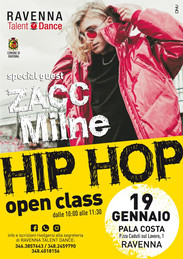 Stage con il ballerino professionista di Hip Hop, Zacc Milne