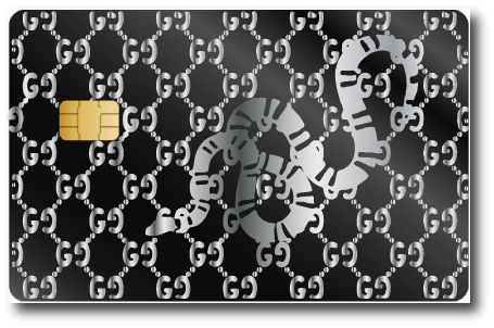 Gucci Snake Card