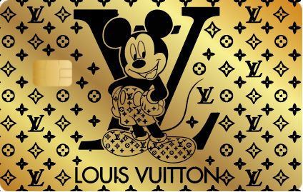 mickey louis vuitton Card