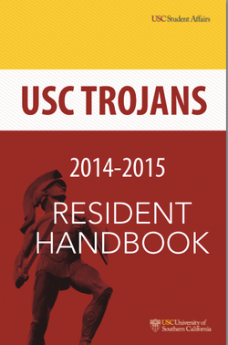 USC Resident Handbook Cover