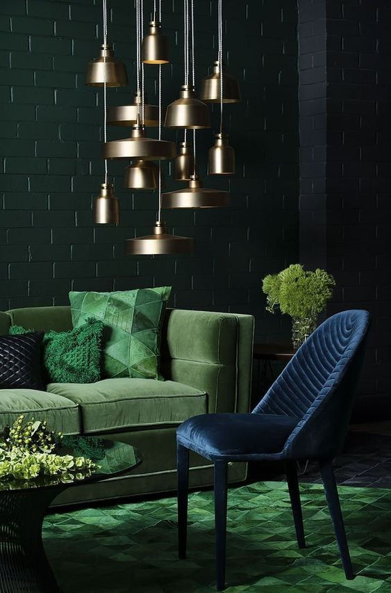 Colour Schemes for Interiors Blue & Green