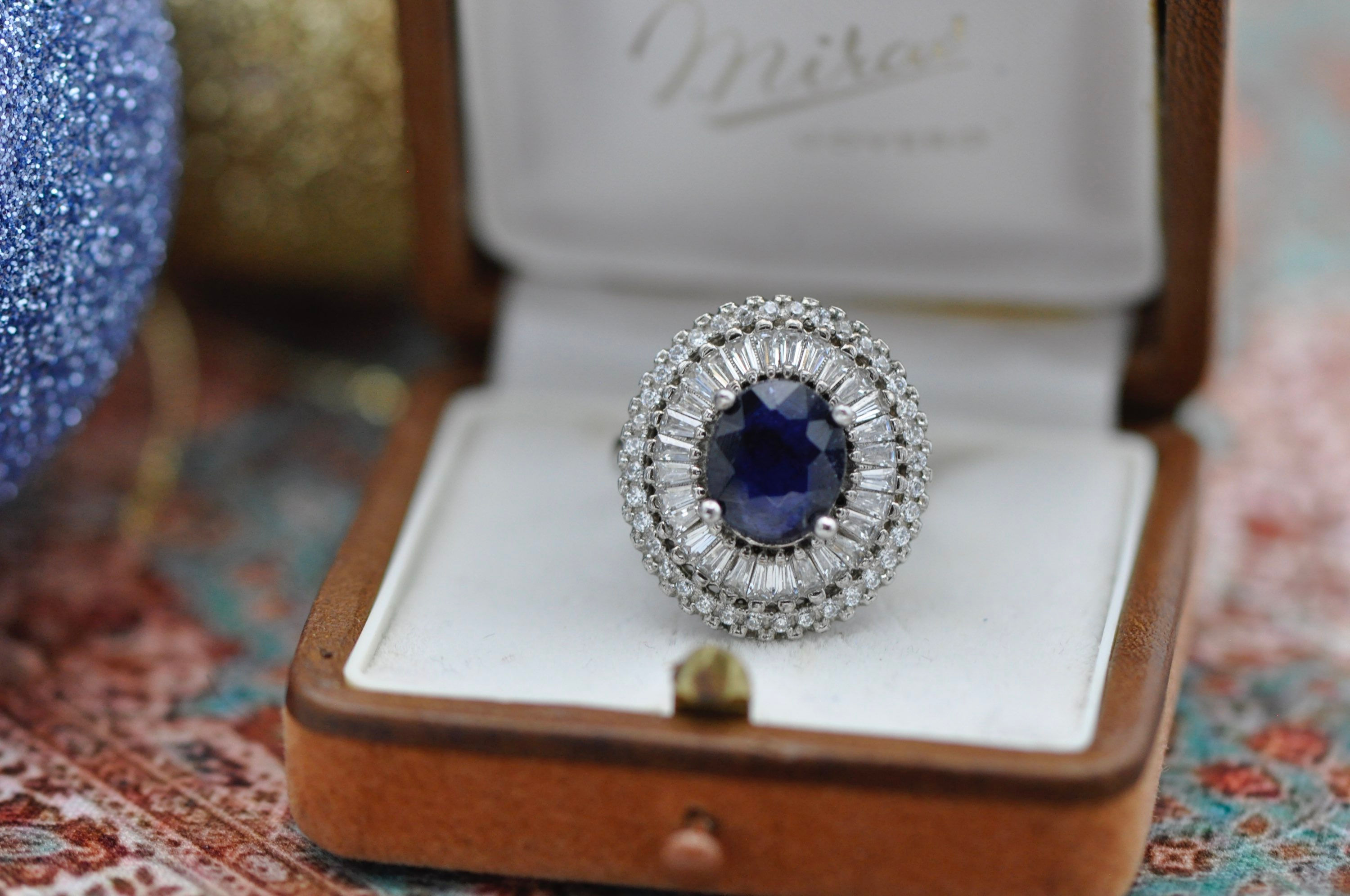 Ilaya | sterling zilver saffier