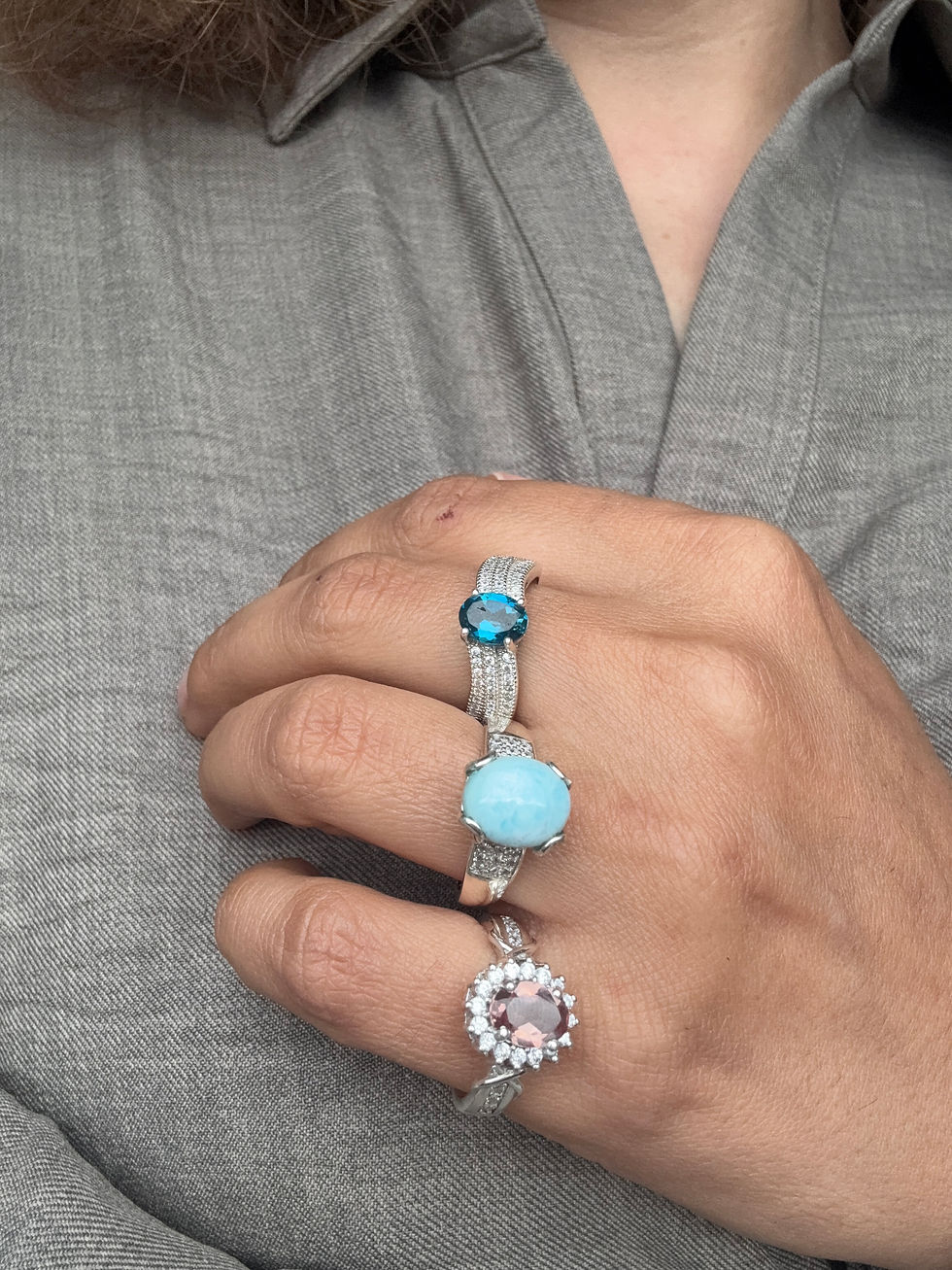 Thumbnail: Sky | Zilveren ring Laminar