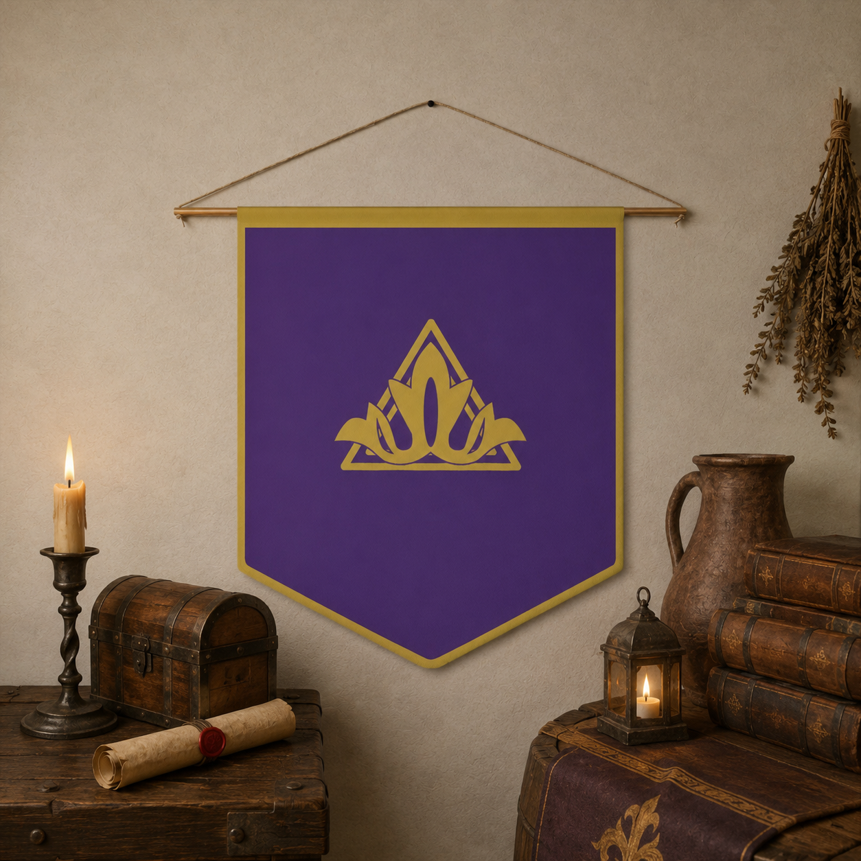 Nobles Pennant - Regal Wall Banner