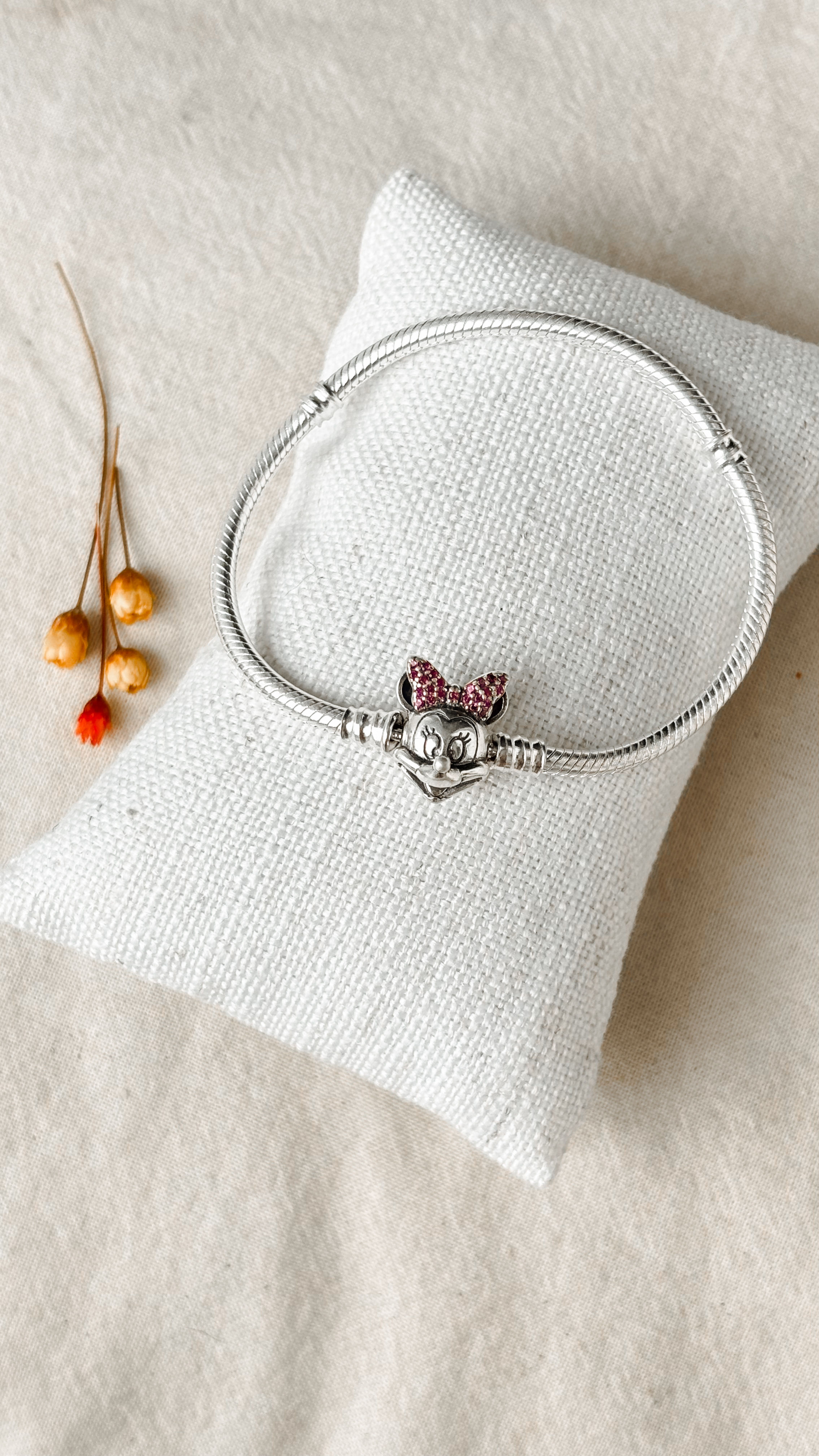 Pulseira Berloque Minnie