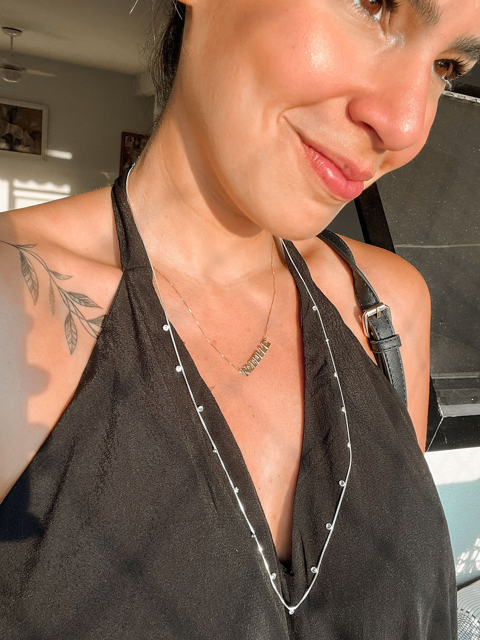 Miniatura: Colar Pontos de Luz