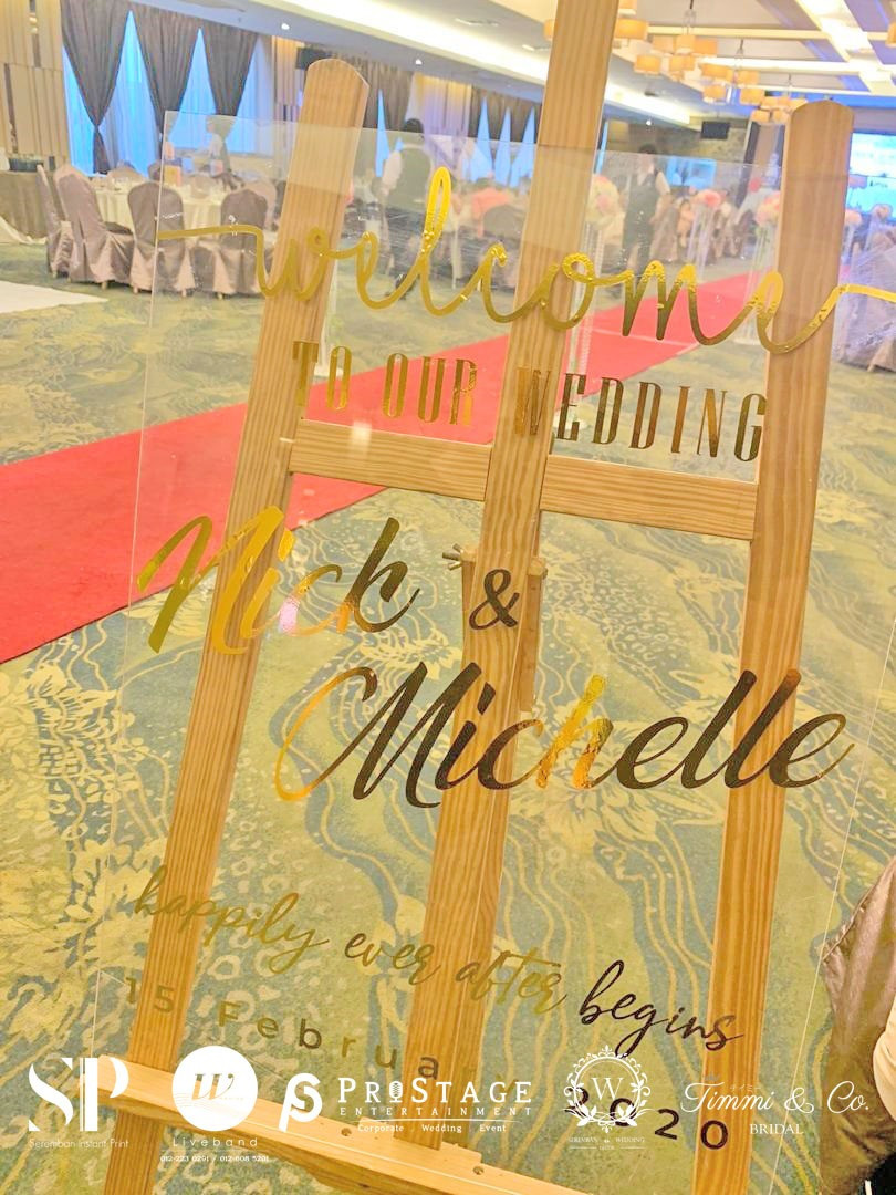 welcome board