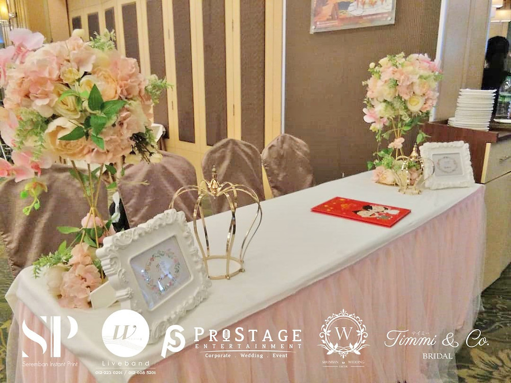 reception deco